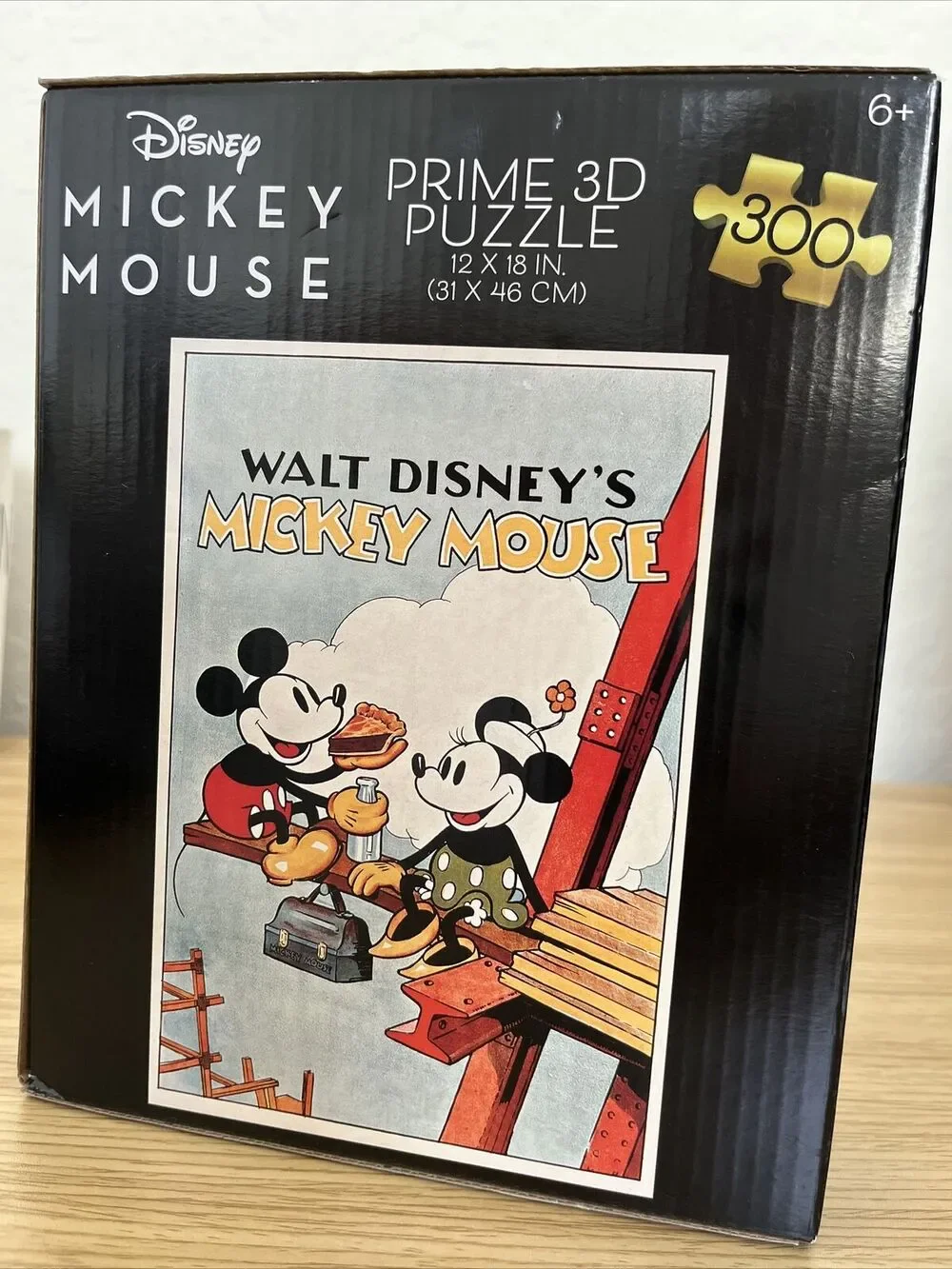 DISNEY MICKEY MOUSE PRIME 3D Puzzle Brand NEW 12x18 Inch 300 Pieces Sealed